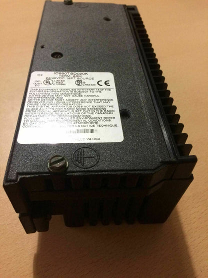 Ge FANUC genius block Ic660ebd020u IC660EBD020U IC660EBD020