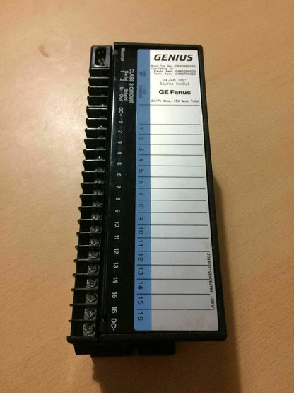 Ge FANUC genius block Ic660ebd020u IC660EBD020U IC660EBD020