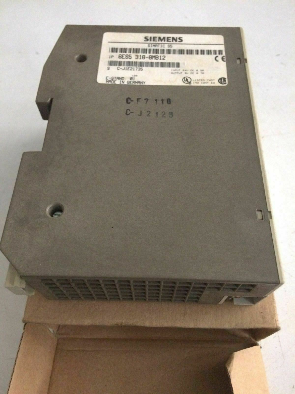6ES53188MB12 - SIEMENS - 6ES5318-8MB12 / Interface module 6es5 318 8mb12