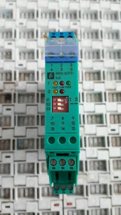 PEPPERL FUCHS 38365S K-SYSTEM  KFD2-SOT2-Ex2 KFD2SOT2EX2 Fast Shipping