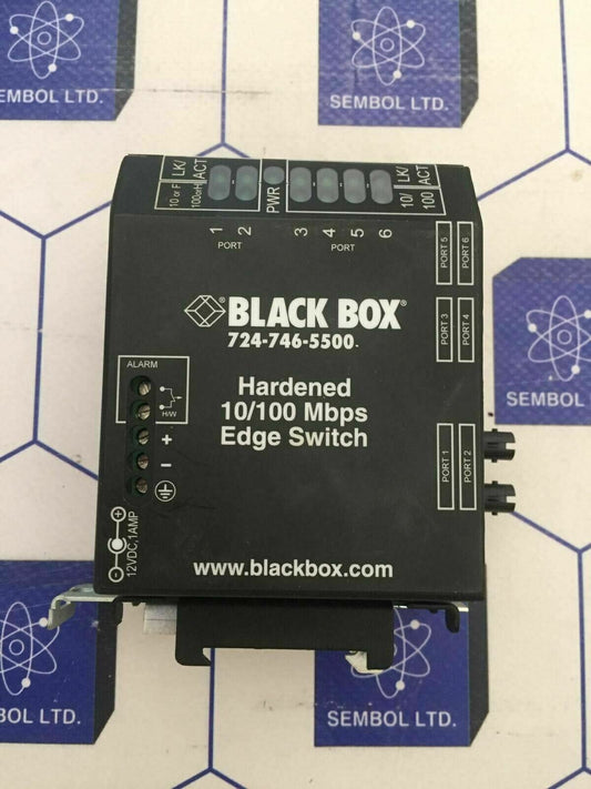 BLACK BOX LBH150A-PD-St-24 (02-01196Z REV.T)  Hardened 10/100mbps edge switch