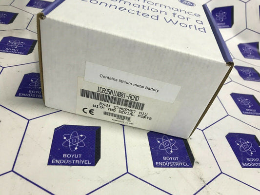 IC695NIU001-ACAD General Electric RX3i Ethernet NIU With 2 Serial Ports