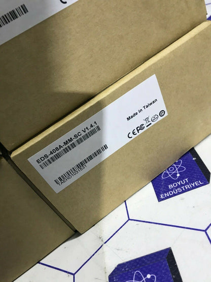 MOXA Multimode Fiber Switch EDS-408A-MM-SC  V1.4.1