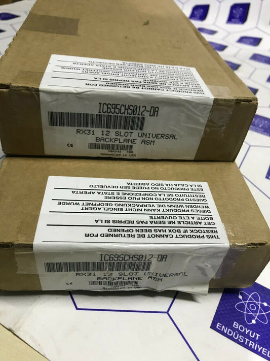 GE Fanuc IC695CHS012-DA ic695chs012-da RX3i 16-SLOT Universal Backplane ASM