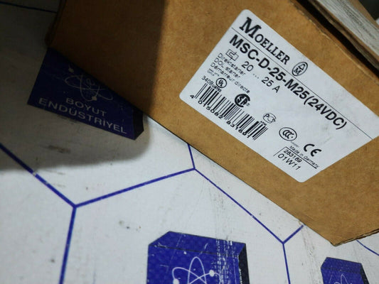 Moeller msc-d-25-m25 (24vdc) direct starter on busbar adaptor 20-25a