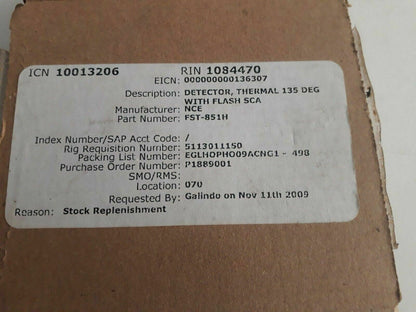Notifier FST-851H Detector