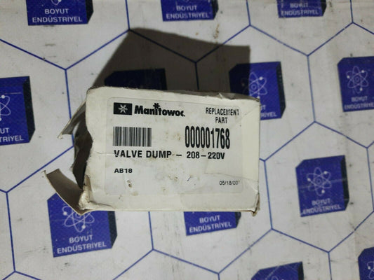 Manitowoc Valve Dump 208-220V 000001768