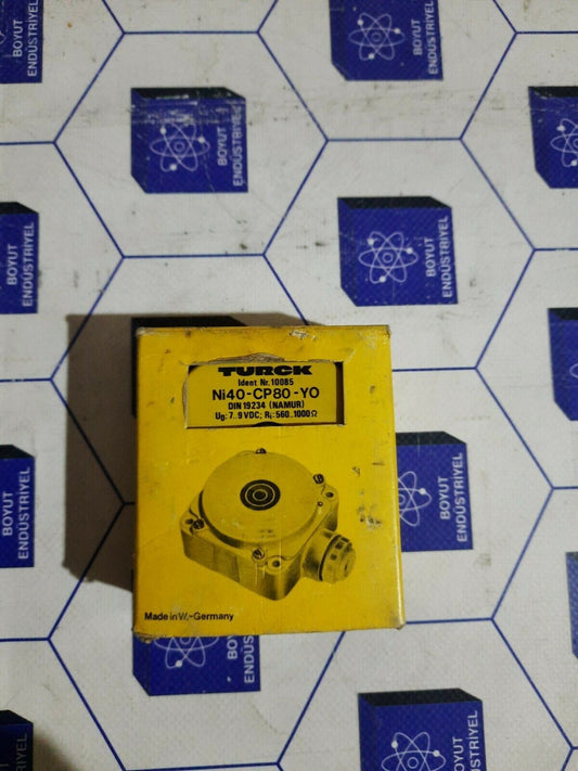 TURCK Nİ40-CP80-Y0 INDENT NR.10085  -turck ni40-cp80-y0 indent nr. 10085