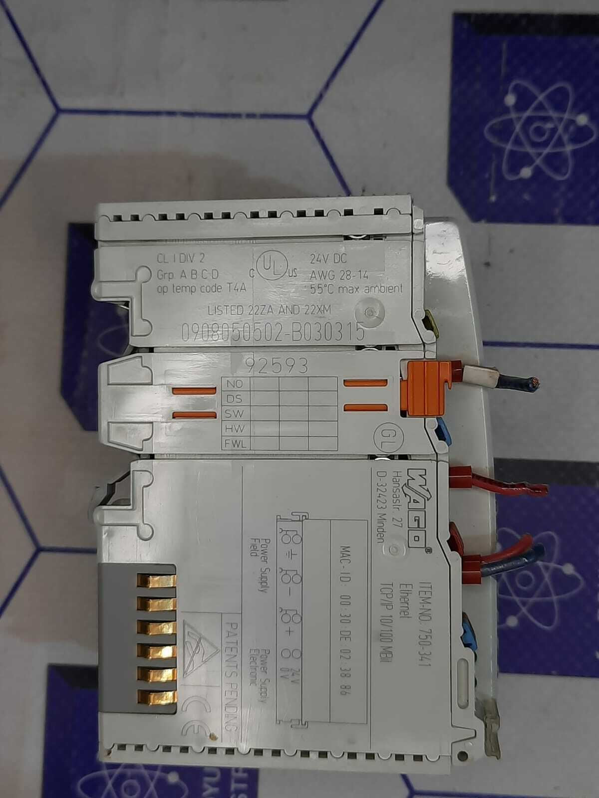 WAGO 750-341 ETHERNET  wago 750-341 ethernet