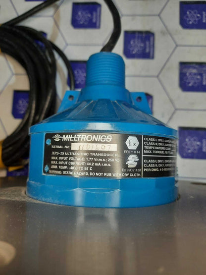 MILLTRONICS ULTRASONIC TRANSDUCER XPS-15 milltronics ultrasonic transducer xps-1