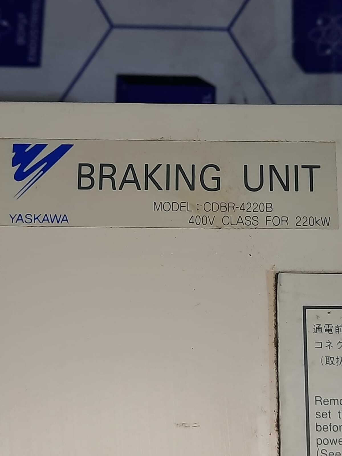 YASKAWA BRAKING UNIT CDBR-4220B yaskawa braking unit cdbr-4220b