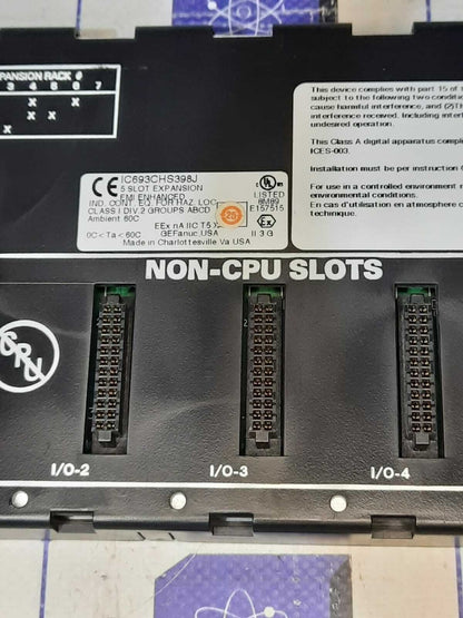 GE Fanuc IC693CHS398J ge fanuc ic693chs398j