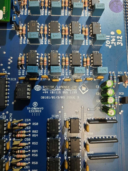 SPECTOR LUMENEX 0B101/01/303 ACE spector lumenex 0b101/01/3/03  issue 3