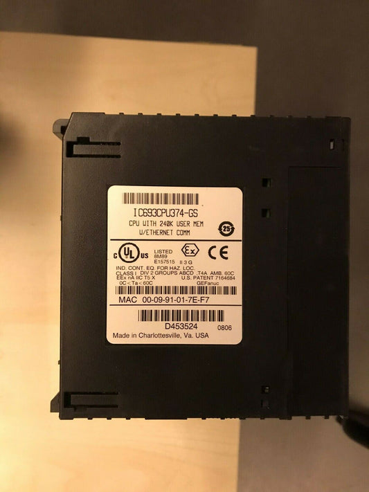 GE FANUC SERIES IC693CPU374-GS ge fanuc series ic693cpu374-gs