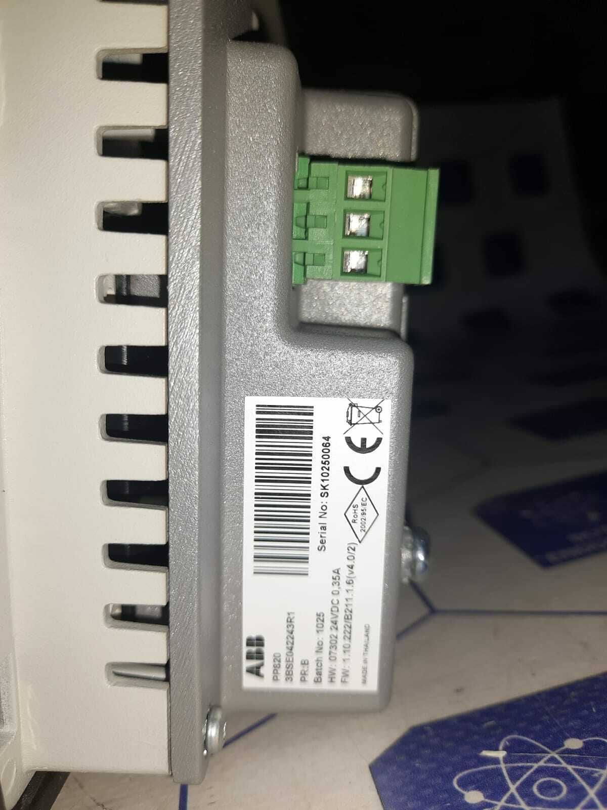 ABB PANEL 800 PP820 3BSE042243R1 abb panel 800 pp820 3bse042243R1