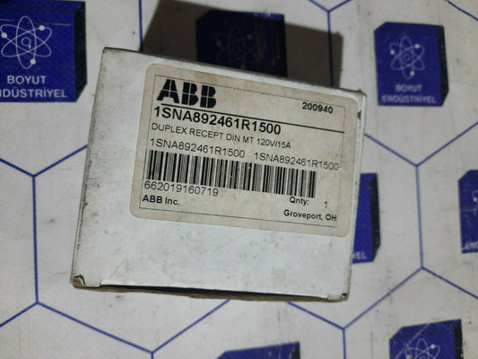 ABB DUPLEX RECEPT DIN MT 1SNA892461R1500 abb duplex recept din mt 1sna892461r150