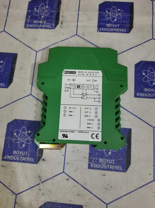 PHOENIX CONTACT CONVERTER MCR-C-UI-UI-DCI ORD NO:  2810913