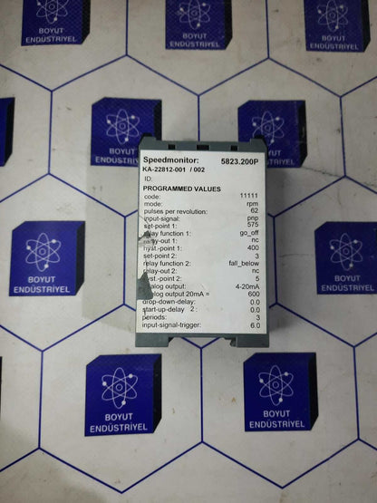 RHEINTACHO SPEEDMONITOR 5823.200P rheintacho speedmonitor 5823.200p ka-22812-001