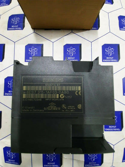 Siemens Simatic S7 6ES7315-1AF03-0AB0 6ES7 315-1AF03-0AB0 6es7315-1af03-0ab0