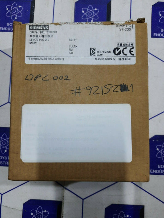 Siemens Simatic S7 SM323 6ES7 323-1BH01-0AA0 6es7323-1bh01-0aa0