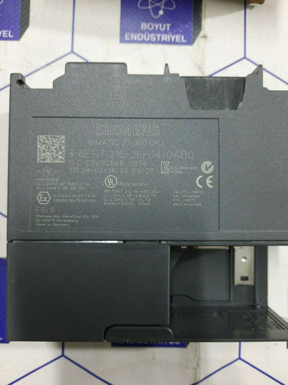 Siemens Simatic S7 300 6ES7315-2EH14-0AB0 6ES7 315-2EH14-0AB0 CPU module