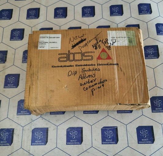 ATOS 01E001 RI-AES-BP-05H DIGITAL PROFIBUS DP INTEGRAL ELECTRONIC DRIVER