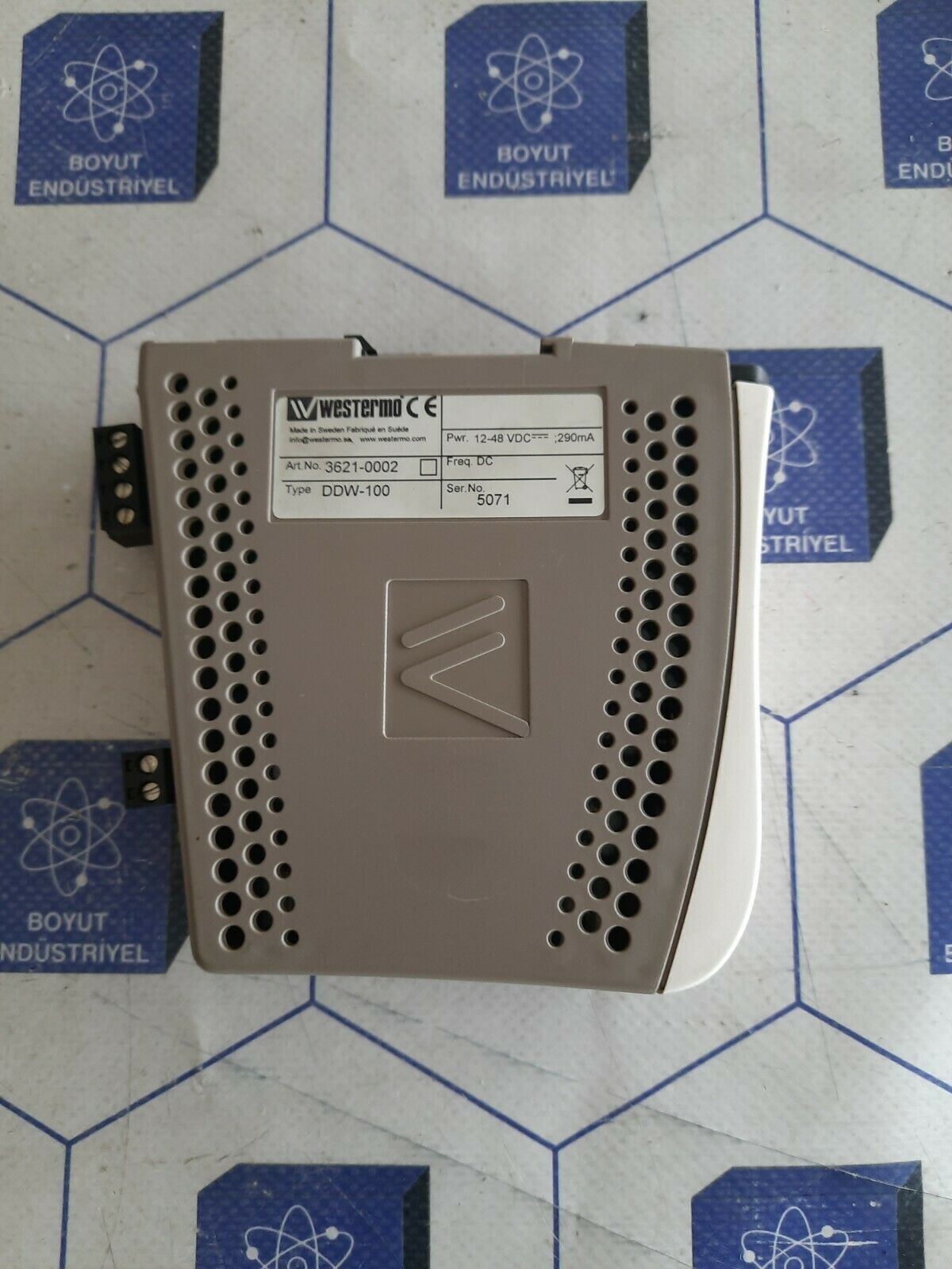 Westermo DDW-100 ddw-100 Ethernet Extender 3621-0002 12-48VDC