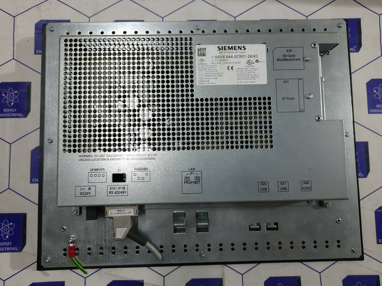 SIEMENS 6AV6 644-0CB01-2AX0 Simatic Multi Panel