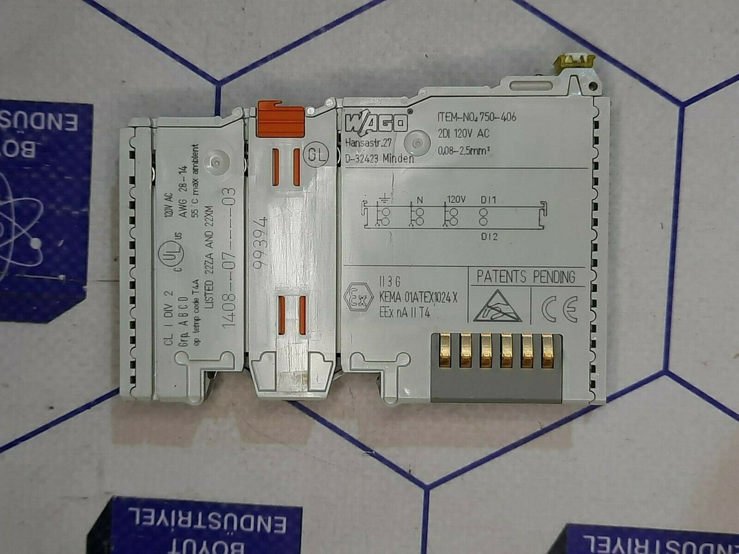 WAGO 750-406 750406 controller module 750-406