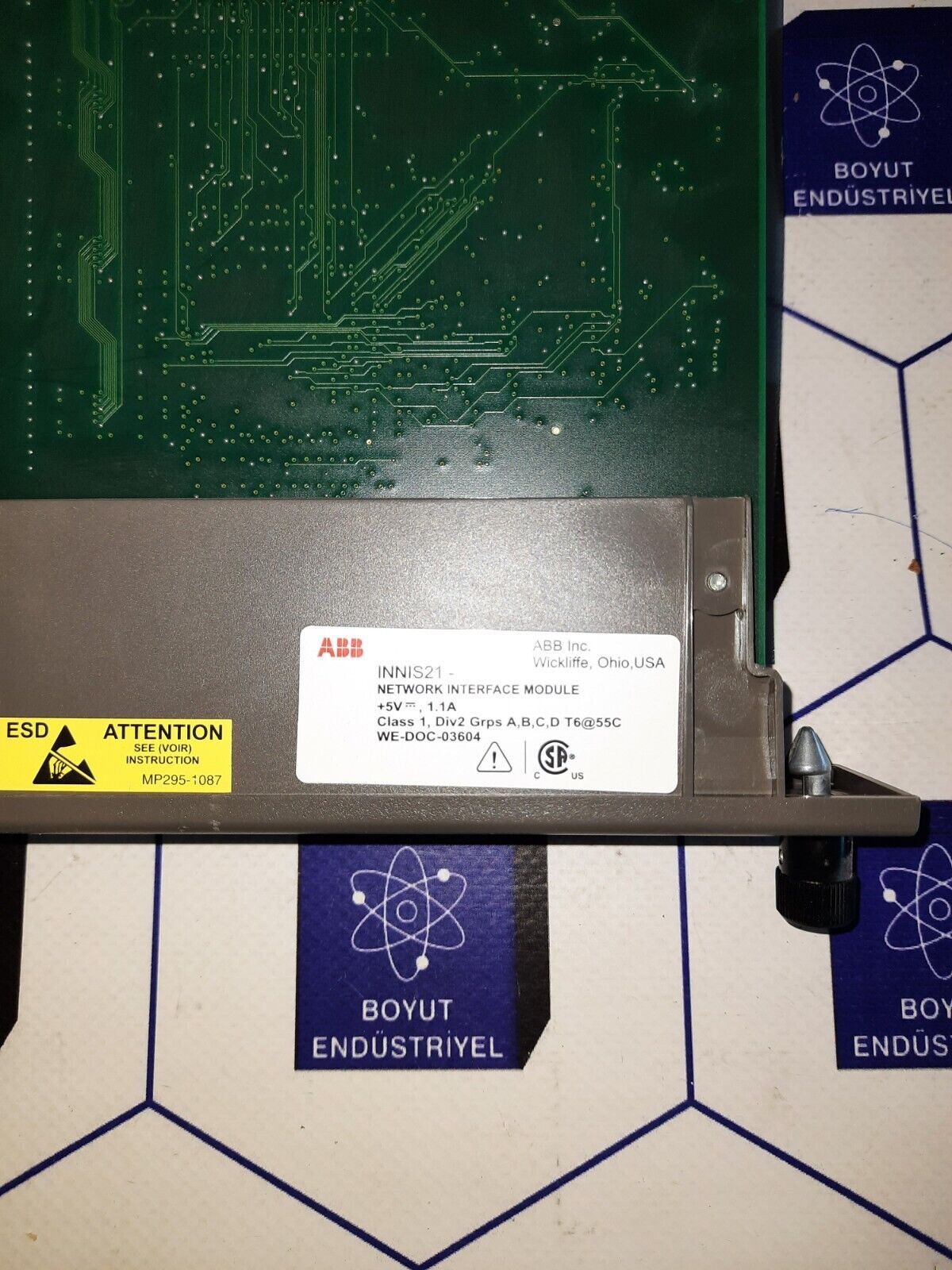 ABB INNIS21 NETWORK INTERFACE MODULE WE-DOC-03604