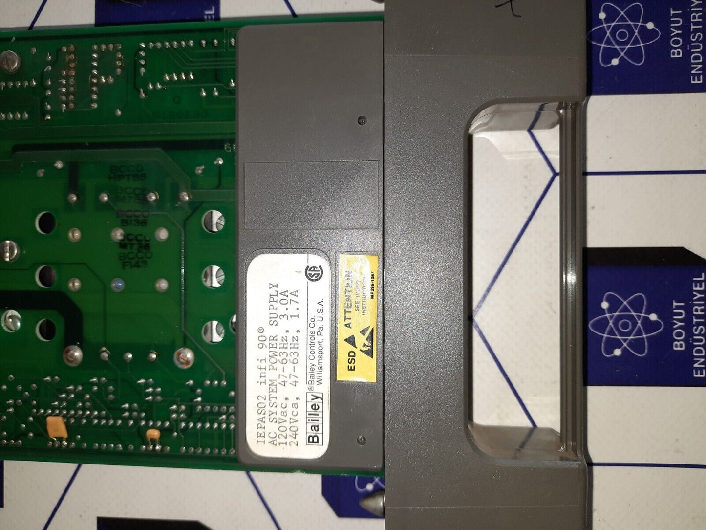 ABB BAILEY IEPAS02 INFI 90 AC SYSTEM POWER SUPPLY