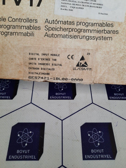 Siemens 6ES7 421-1BL00-0AA0 I/O Module