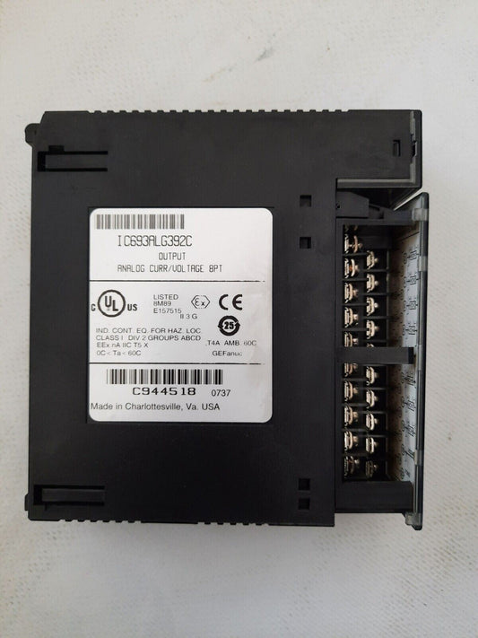 GE FANUC IC693ALG392C OUTPUT ANALOG CURR/VOLTAGE 8PT