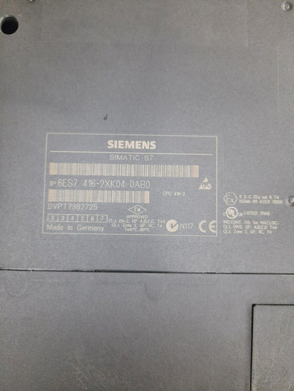SIEMENS SIMATIC 6ES7 416-2XK04-0AB0, 6ES7416-2XK04-0AB0 PROCESSOR CPU