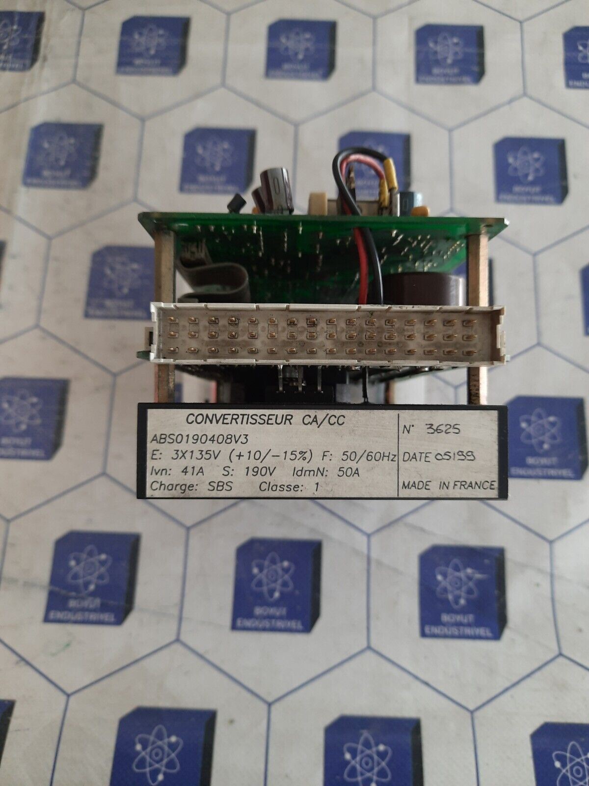 GEC ALSTOM ABS PARVEX ABS0190408V3 CONVERTISSEUR CA/CC CONVERTER