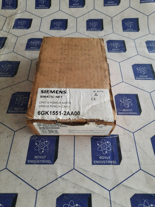SIEMENS SIMATIC 6GK1551-2AA00 CP5512 PCMCIA CARD