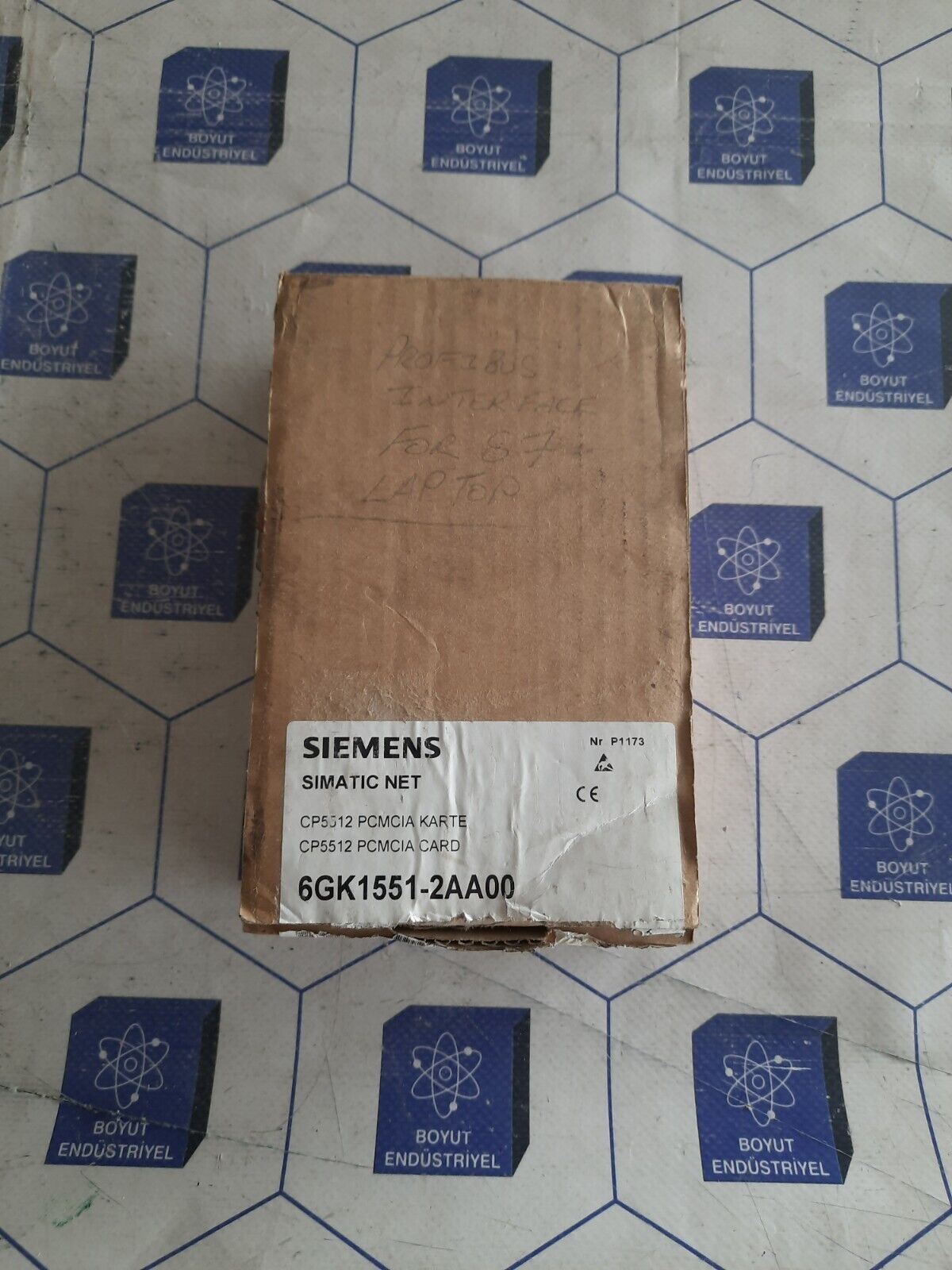 SIEMENS SIMATIC 6GK1551-2AA00 CP5512 PCMCIA CARD
