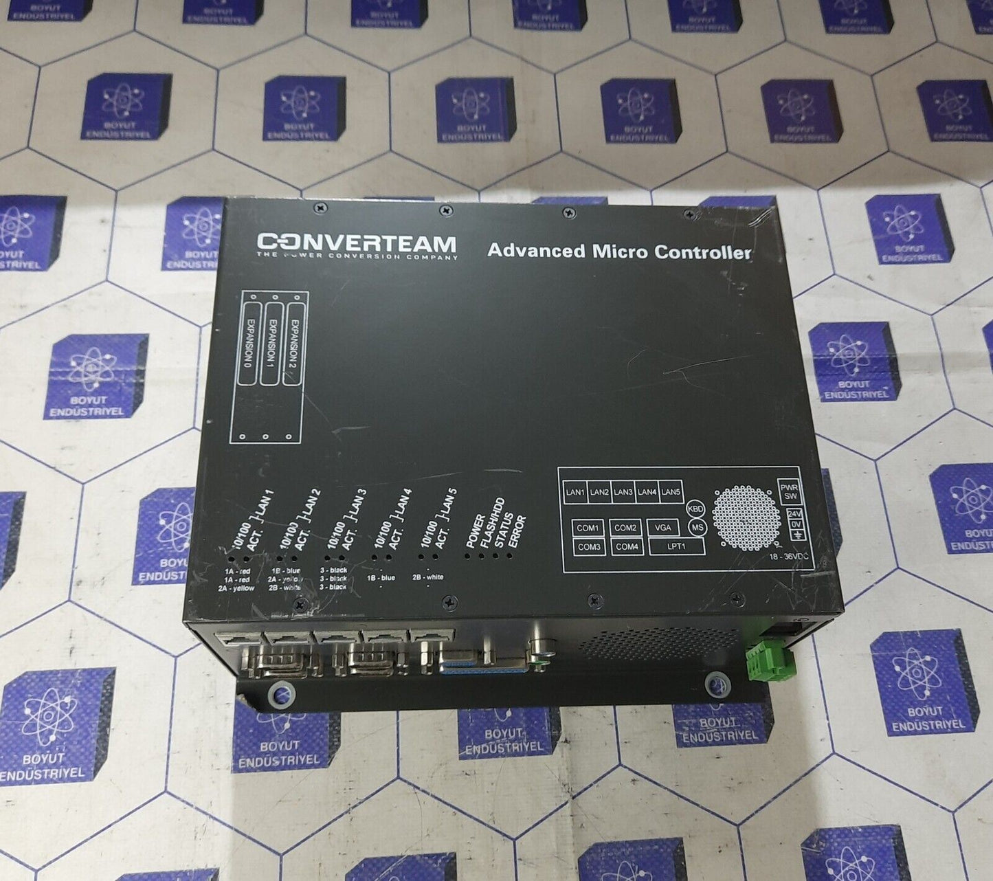 Converteam advanced micro controller p110-6051 P1106051 Iss C