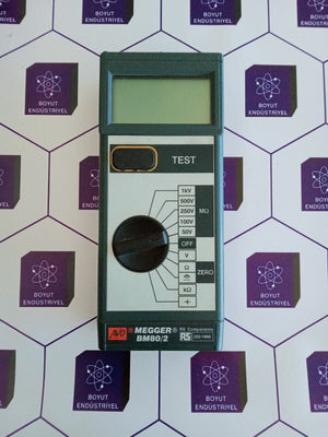Megger BM80/2 Multi-Voltage Analogue/Digital Insulation and Continuity Testers
