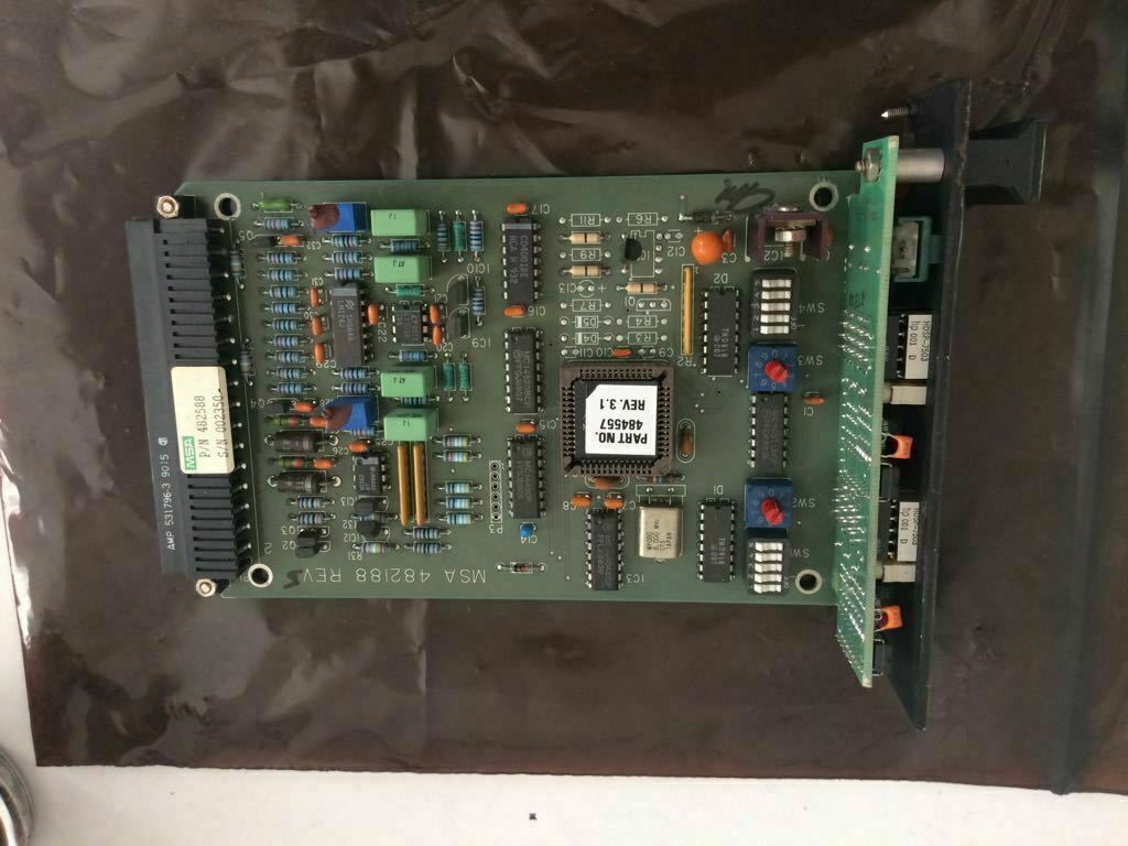MSA 482588 482188 Rev. 5 2-channel Control Card for Series 5000