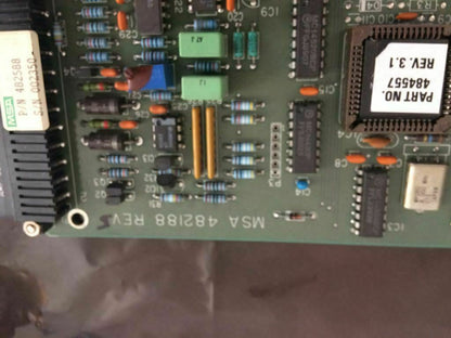 MSA 482588 482188 Rev. 5 2-channel Control Card for Series 5000