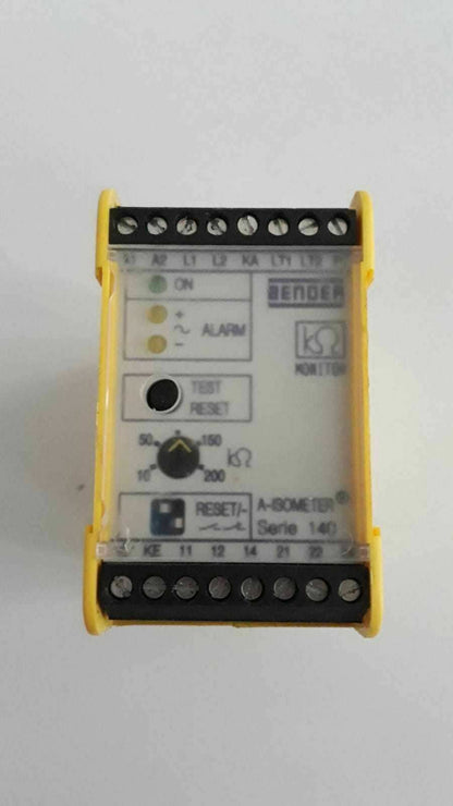 BENDER IR140Y-40 INSULATION MONITORING DEVICE