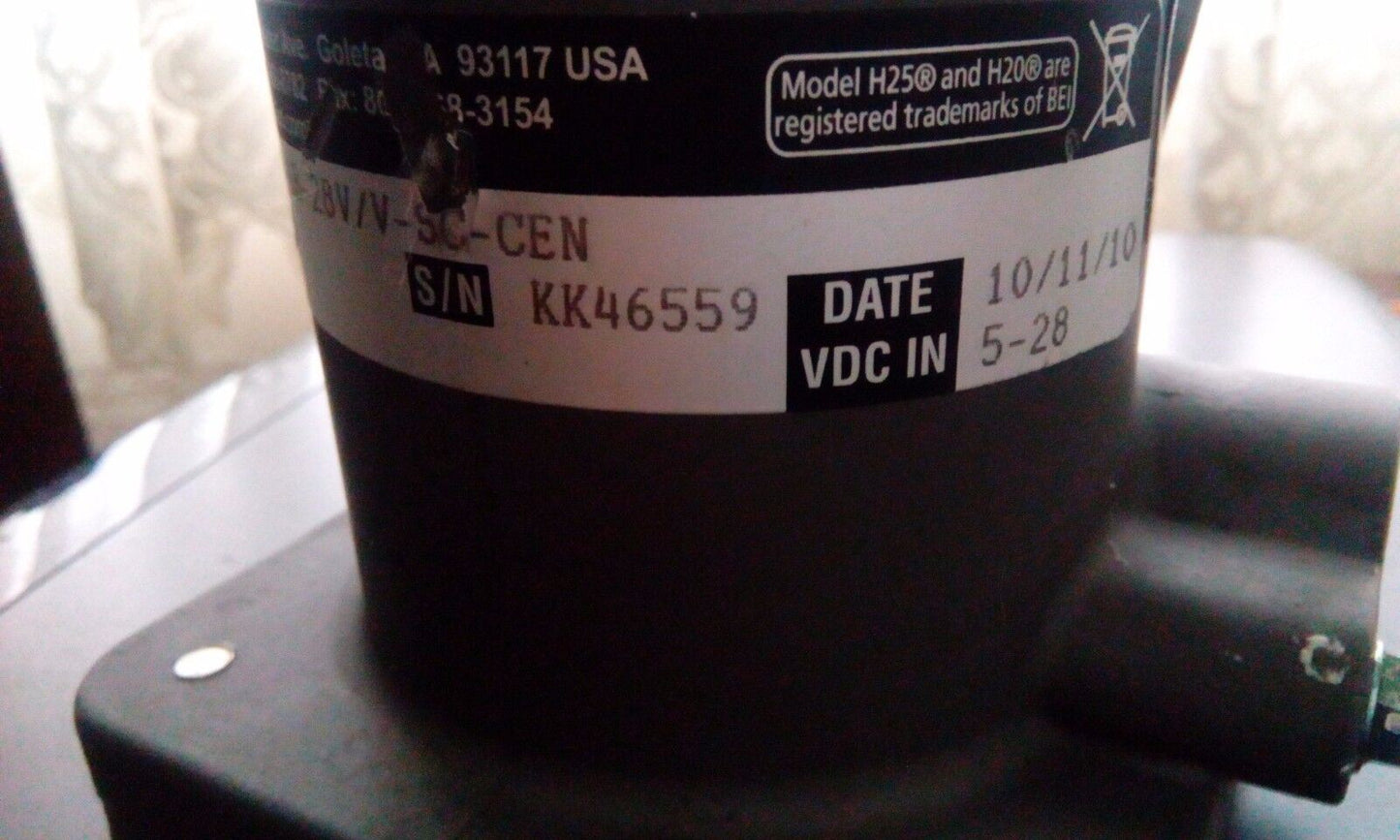 BEI H38D-250-AB-28V/V-SC-CEN