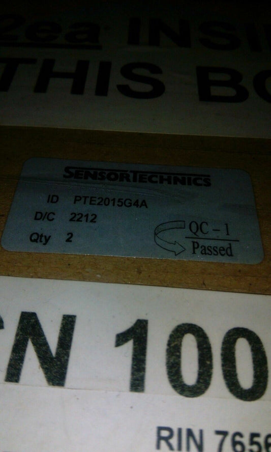 Sensortechnics PTE2015G4A PRESSURE TRANSMITTER