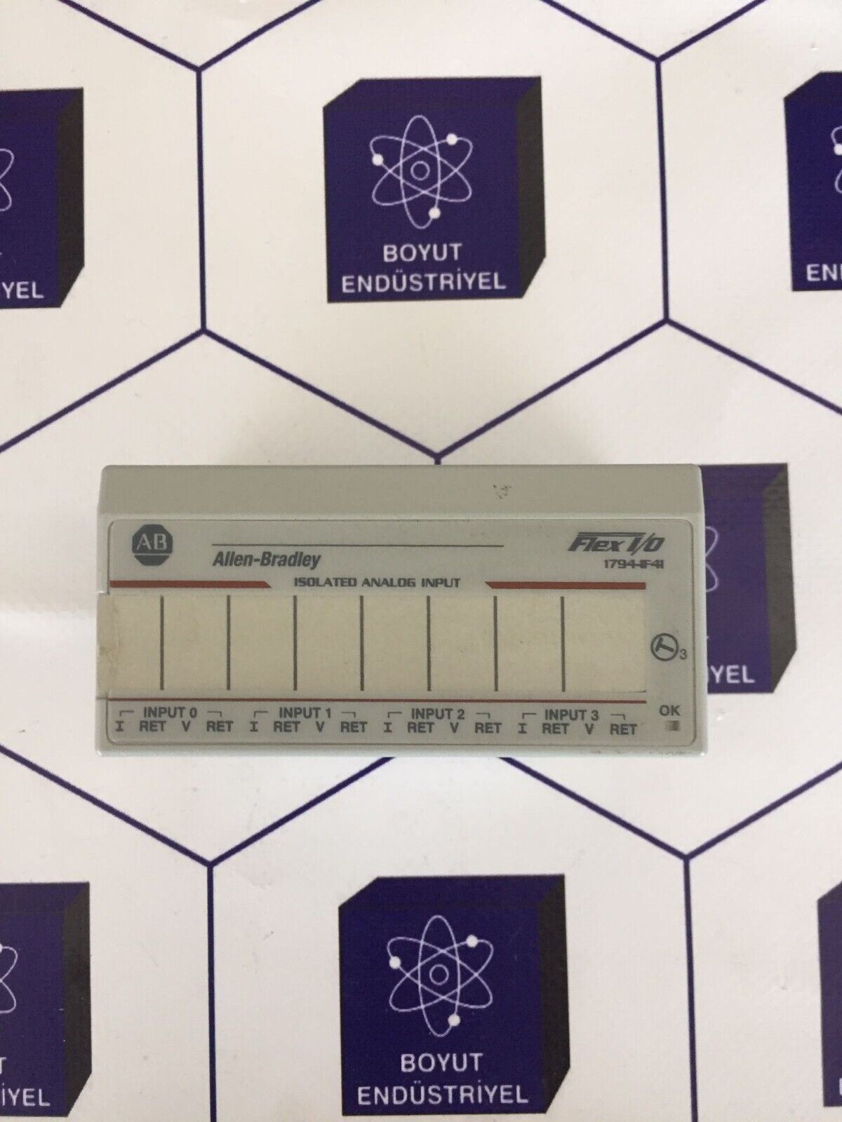 ALLEN BRADLEY CAT 1794-IF41 1794-IF4I 1F4I FLEX I/O MODULE