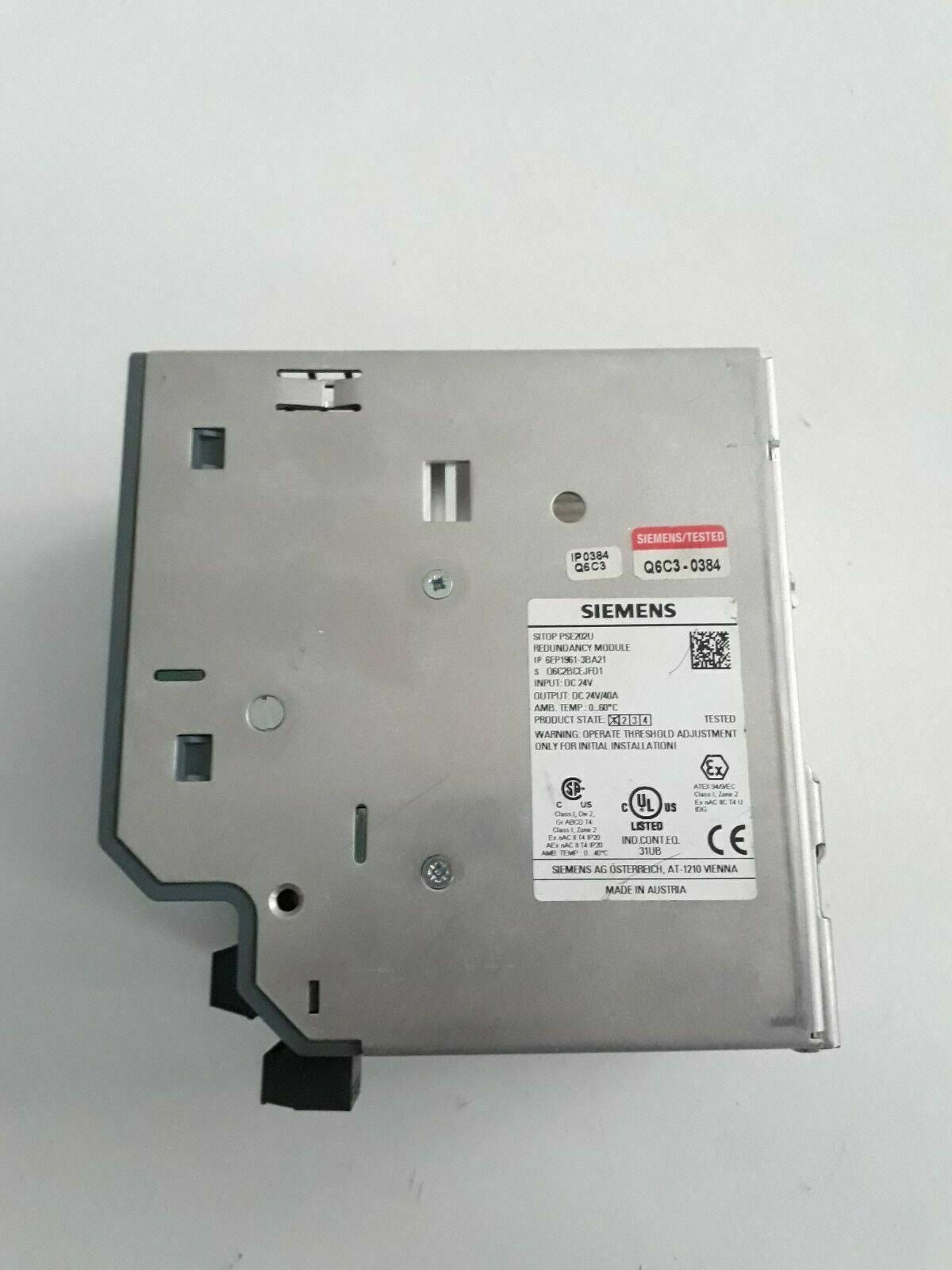 Siemens Sıtop PSE 202U Power Supply 6EP1 961-3BA21