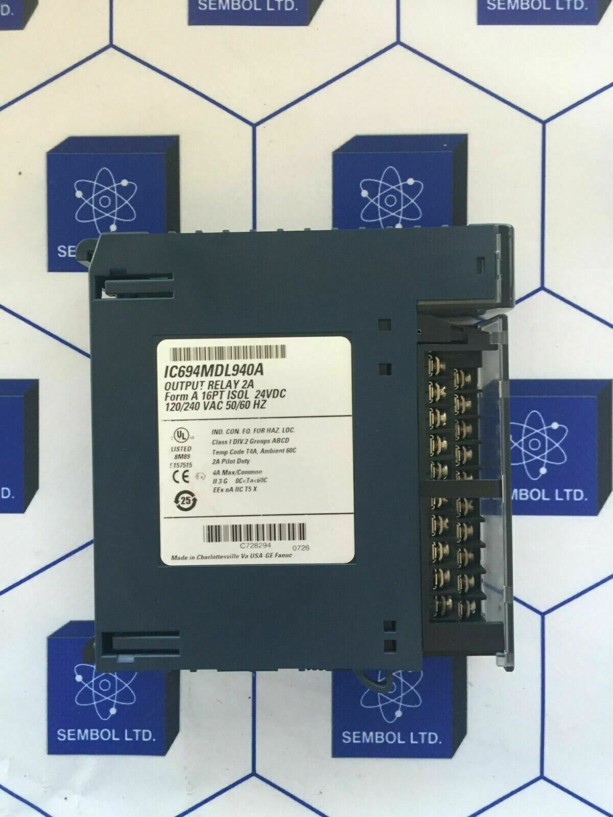GE/Fanuc Output Relay Module IC694MDL940A