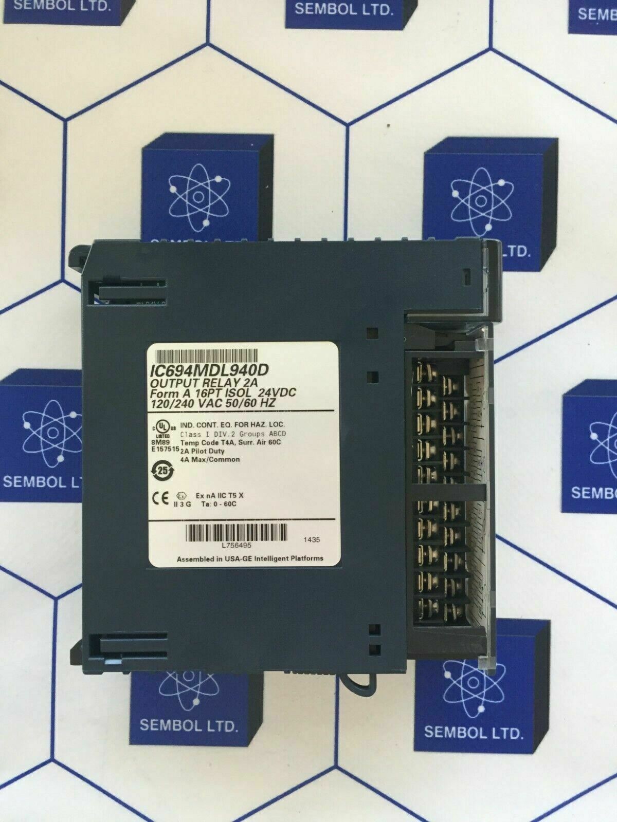 GE IC694MDL940D Output Relay Module