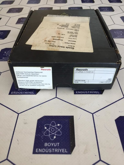 Rexroth VT-VPCD-1-11/V0/1-0-1 Pump Control Card