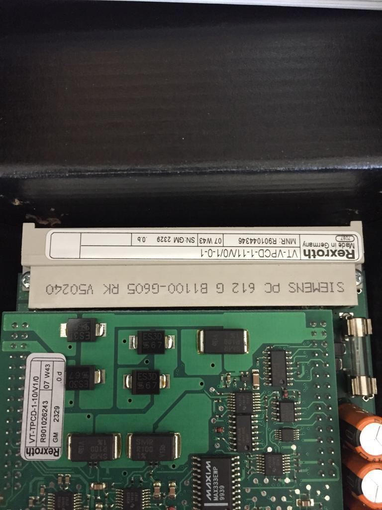 Rexroth VT-VPCD-1-11/V0/1-0-1 Pump Control Card